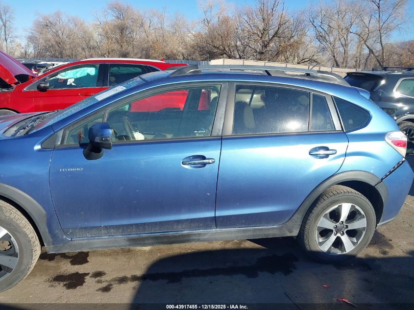 2014 Subaru Xv Crosstrek Hybrid 2.0I Touring VIN: JF2GPBKC7EH315577 Lot: 43917455
