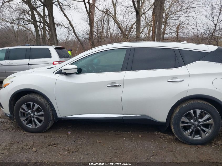 2016 Nissan Murano S VIN: 5N1AZ2MG9GN127433 Lot: 43917461