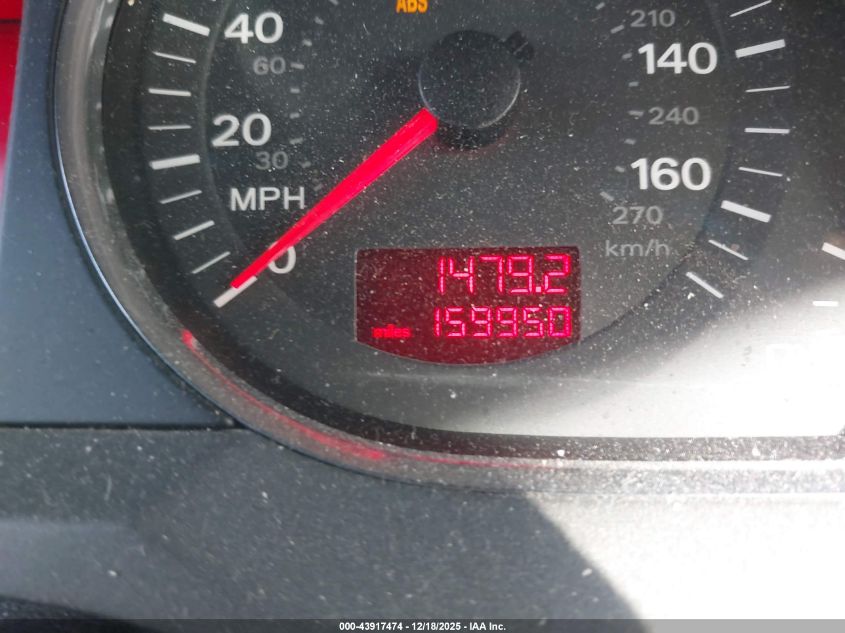 2006 Audi A6 3.2 VIN: WAUDH74F16N098854 Lot: 43917474