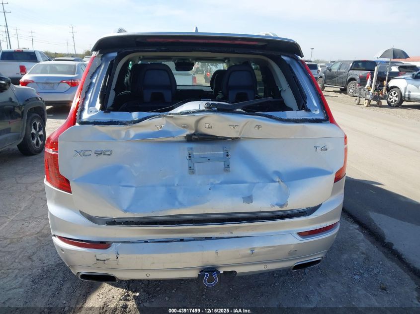 2016 Volvo Xc90 T6 Momentum VIN: YV4A22PK1G1091928 Lot: 43917499
