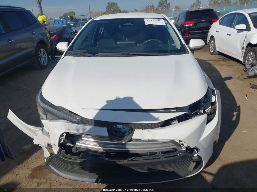 2024 Toyota Corolla Hybrid Le VIN: JTDBCMFE5R3052679 Lot: 43917503