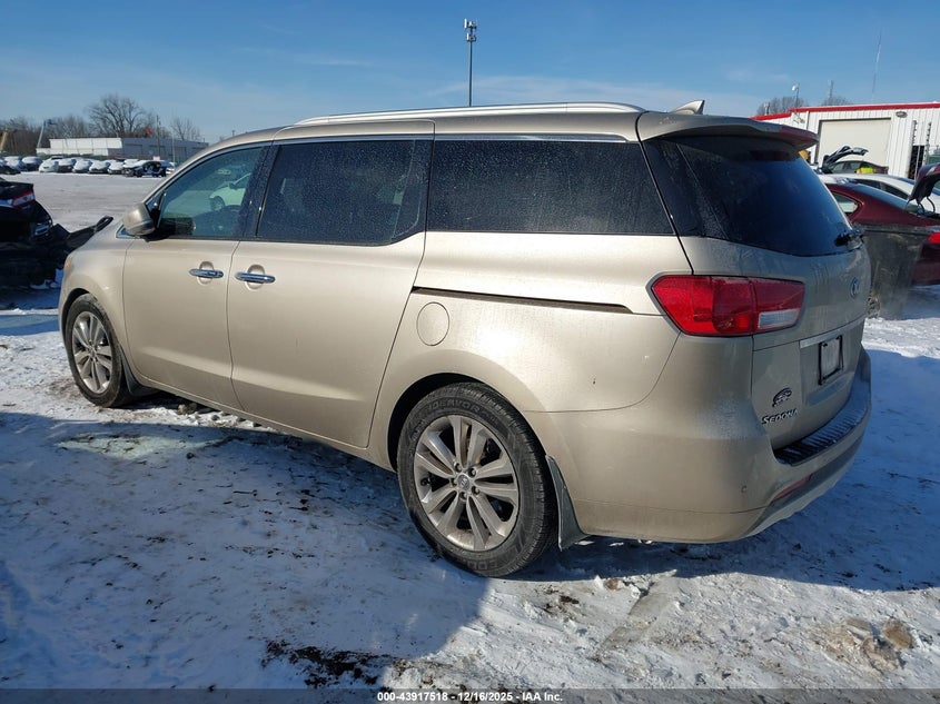 2015 Kia Sedona Sx Luxury