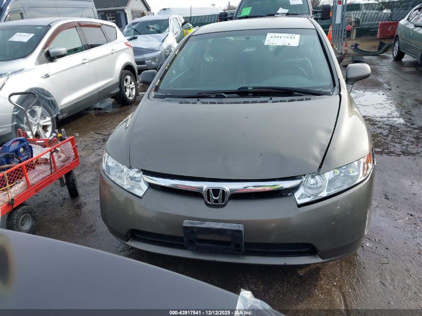 2007 Honda Civic Lx VIN: 1HGFA16557L090448 Lot: 43917541