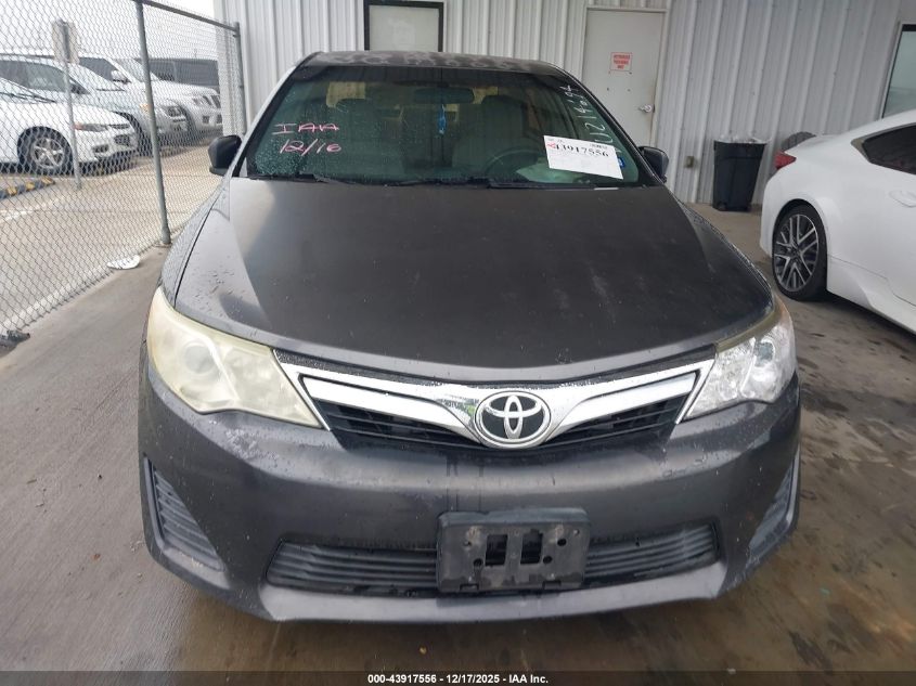 2013 Toyota Camry Le VIN: 4T1BF1FK9DU214694 Lot: 43917556