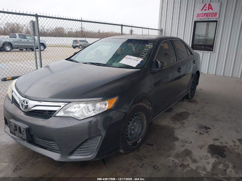 2013 Toyota Camry Le VIN: 4T1BF1FK9DU214694 Lot: 43917556