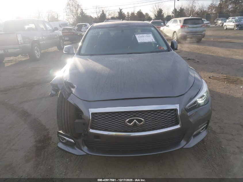 2014 Infiniti Q50 Premium VIN: JN1BV7AR1EM704310 Lot: 43917561