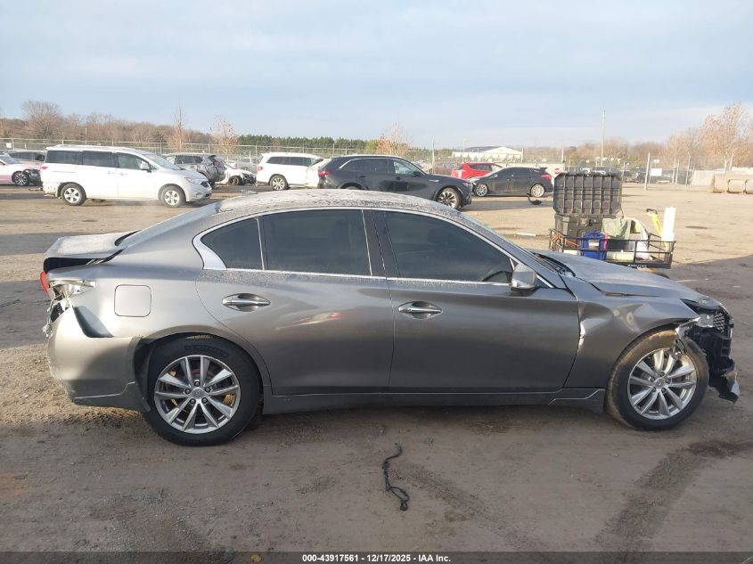 2014 Infiniti Q50 Premium VIN: JN1BV7AR1EM704310 Lot: 43917561