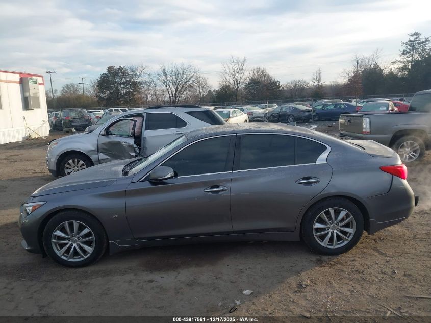2014 Infiniti Q50 Premium VIN: JN1BV7AR1EM704310 Lot: 43917561