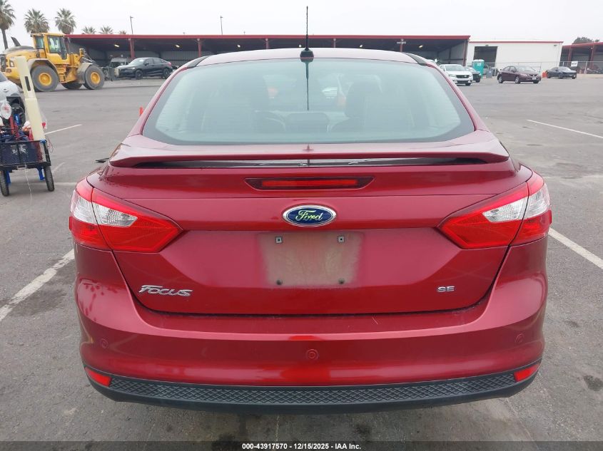 2014 Ford Focus Se VIN: 1FADP3F26EL312052 Lot: 43917570