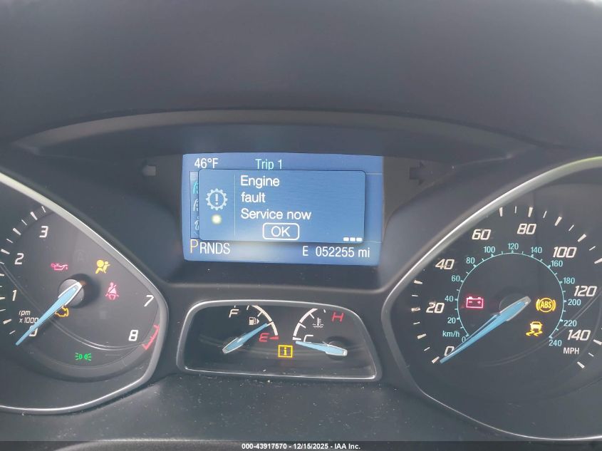 2014 Ford Focus Se VIN: 1FADP3F26EL312052 Lot: 43917570