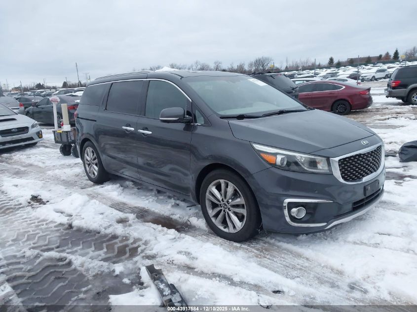 2015 Kia Sedona Sx Luxury