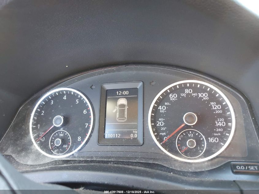 2016 Volkswagen Tiguan S VIN: WVGAV7AX6GW603550 Lot: 43917608