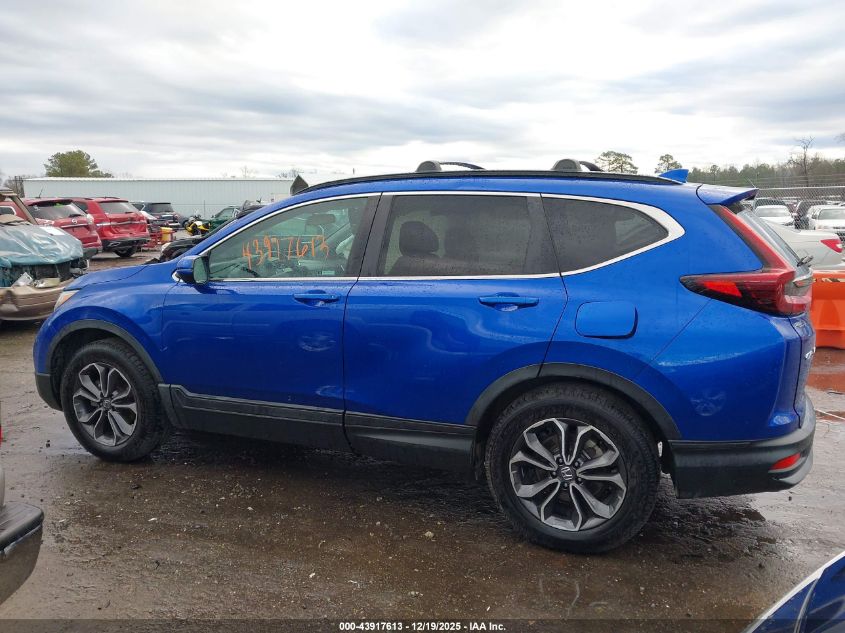 2021 Honda Cr-V Awd Ex VIN: 7FARW2H51ME005799 Lot: 43917613