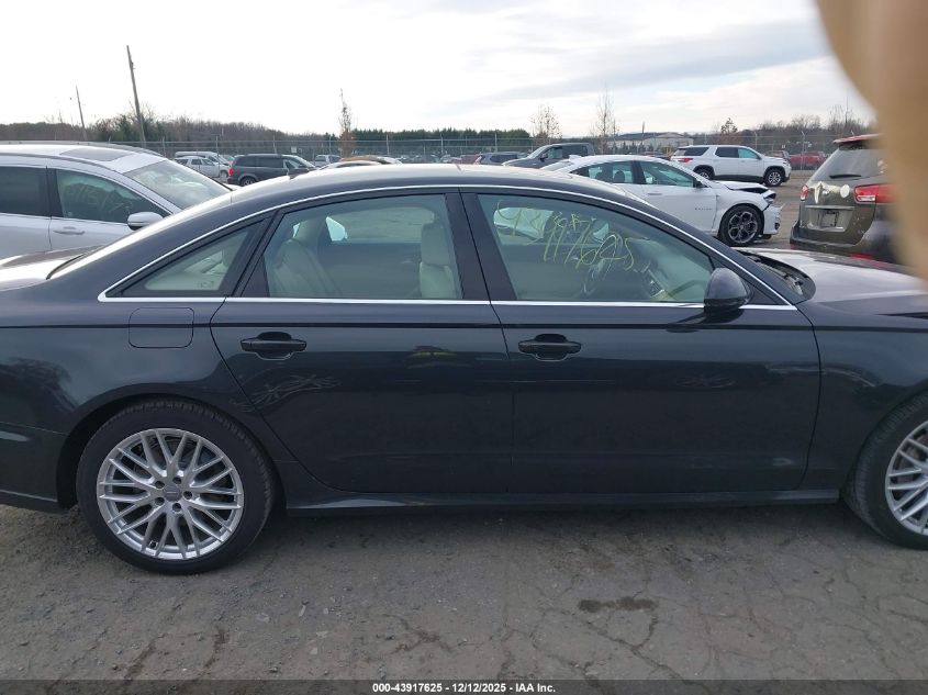2016 Audi A6 2.0T Premium VIN: WAUCFAFC0GN146833 Lot: 43917625