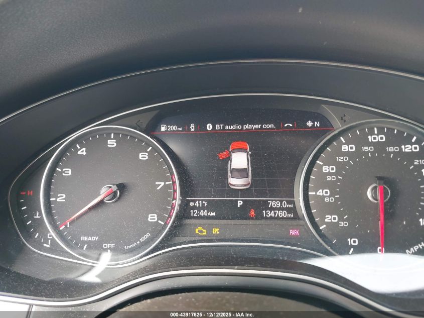 2016 Audi A6 2.0T Premium VIN: WAUCFAFC0GN146833 Lot: 43917625