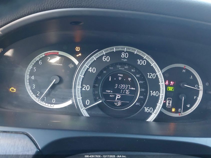 2013 Honda Accord Sdn Ex-L VIN: 1HGCR2F84DA099743 Lot: 43917638