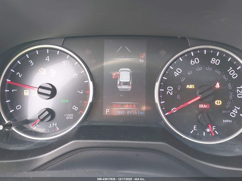 2019 Toyota Rav4 Xle VIN: 2T3P1RFV9KC017933 Lot: 43917639