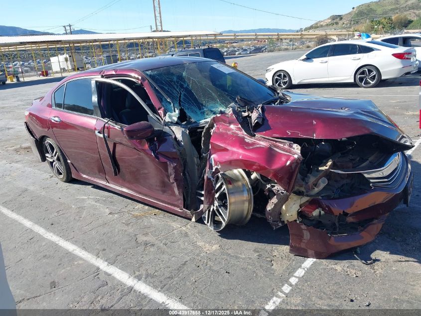 2017 Honda Accord Sport VIN: 1HGCR2F57HA072449 Lot: 43917658