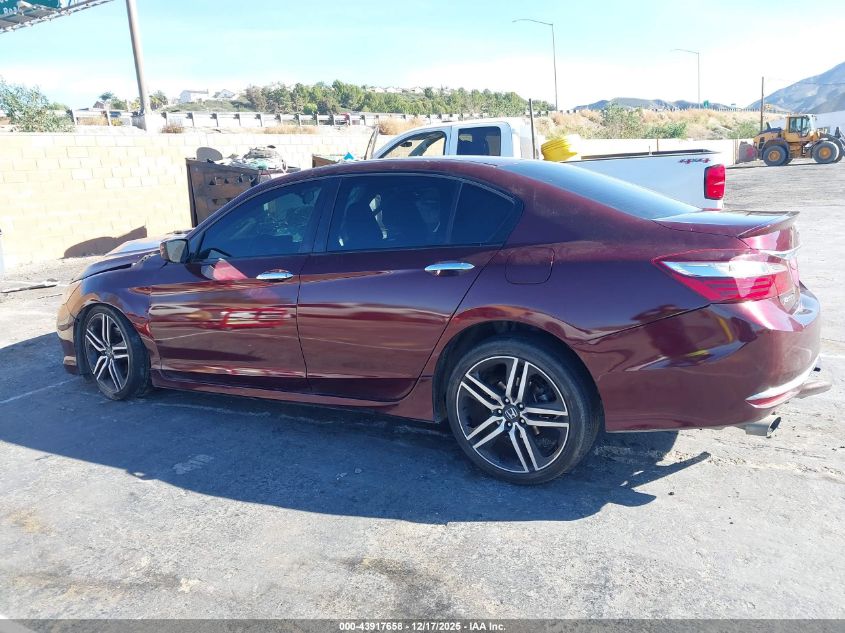 2017 Honda Accord Sport VIN: 1HGCR2F57HA072449 Lot: 43917658