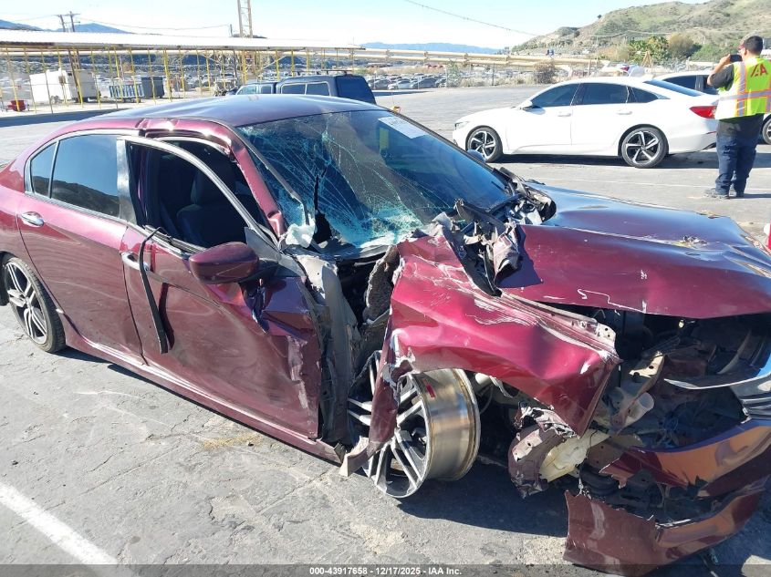 2017 Honda Accord Sport VIN: 1HGCR2F57HA072449 Lot: 43917658