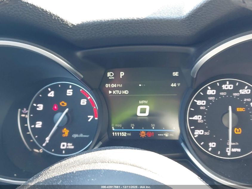 2018 Alfa Romeo Stelvio Ti Sport Awd VIN: ZASFAKNN7J7B70590 Lot: 43917661