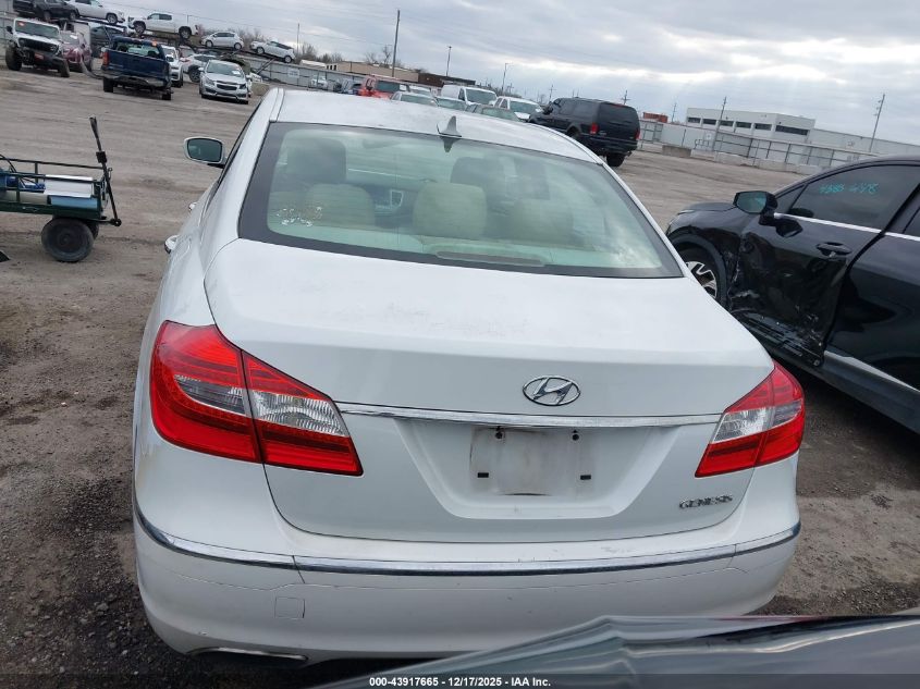 2012 Hyundai Genesis 3.8 VIN: KMHGC4DD3CU190623 Lot: 43917665