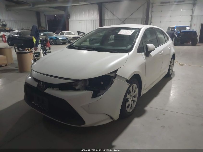 2022 Toyota Corolla Le VIN: 5YFEPMAE5NP294933 Lot: 43917673