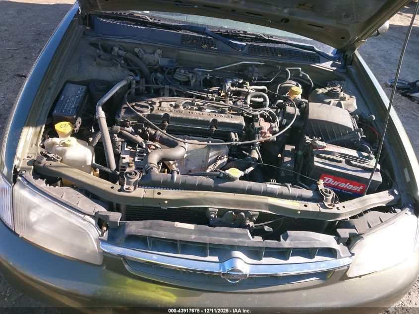 1998 Nissan Altima Gle/Gxe/Se/Xe VIN: 1N4DL01D4WC170255 Lot: 43917675