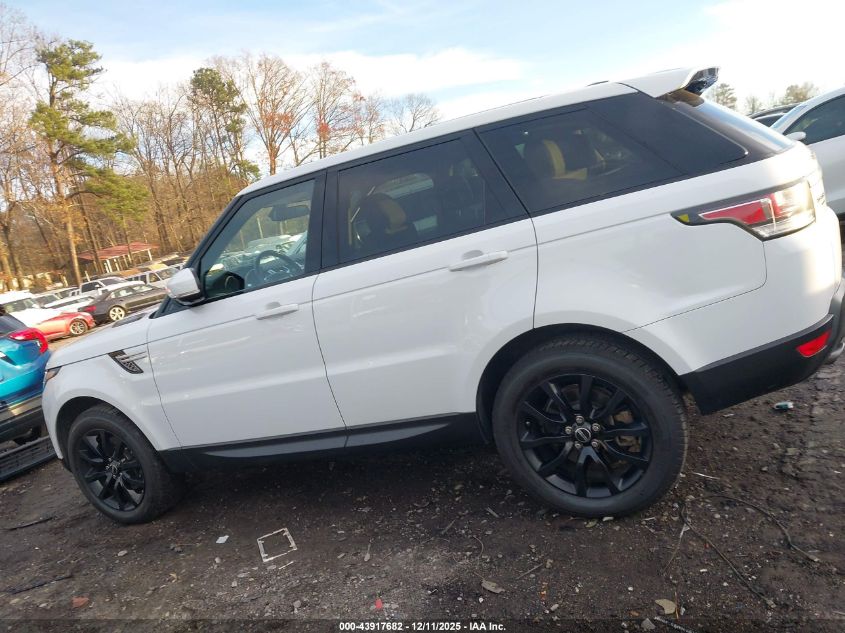 2014 Land Rover Range Rover Sport 3.0L V6 Supercharged Hse VIN: SALWR2WFXEA349202 Lot: 43917682