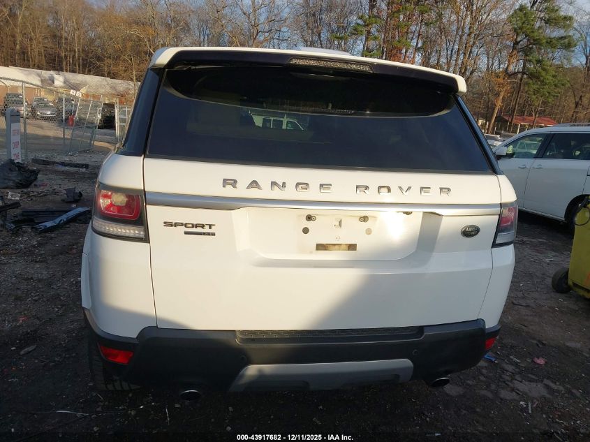 2014 Land Rover Range Rover Sport 3.0L V6 Supercharged Hse VIN: SALWR2WFXEA349202 Lot: 43917682