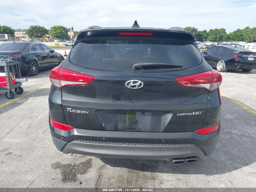 2016 Hyundai Tucson Limited VIN: KM8J33A2XGU027427 Lot: 43917709
