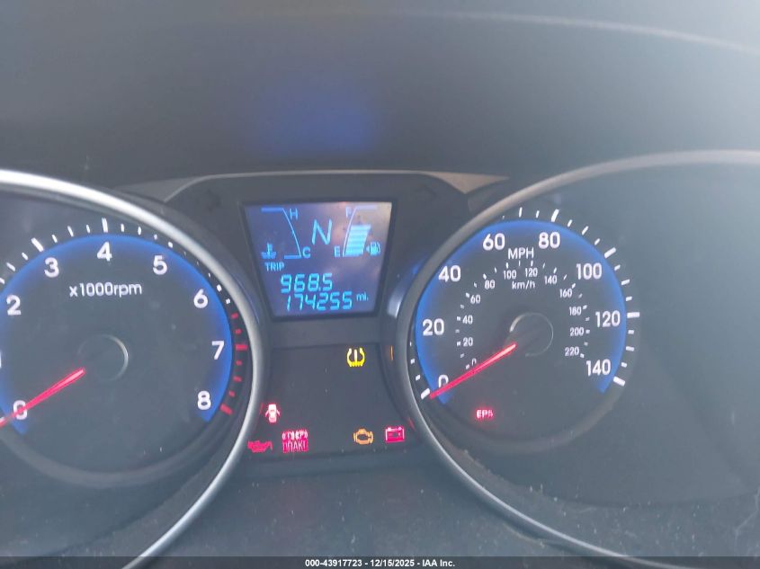 2011 Hyundai Tucson Gls VIN: KM8JU3AC5BU198861 Lot: 43917723