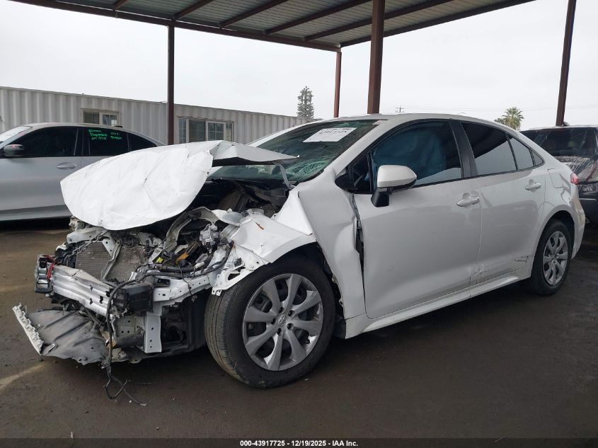 2021 Toyota Corolla Le VIN: 5YFEPMAE0MP175301 Lot: 43917725