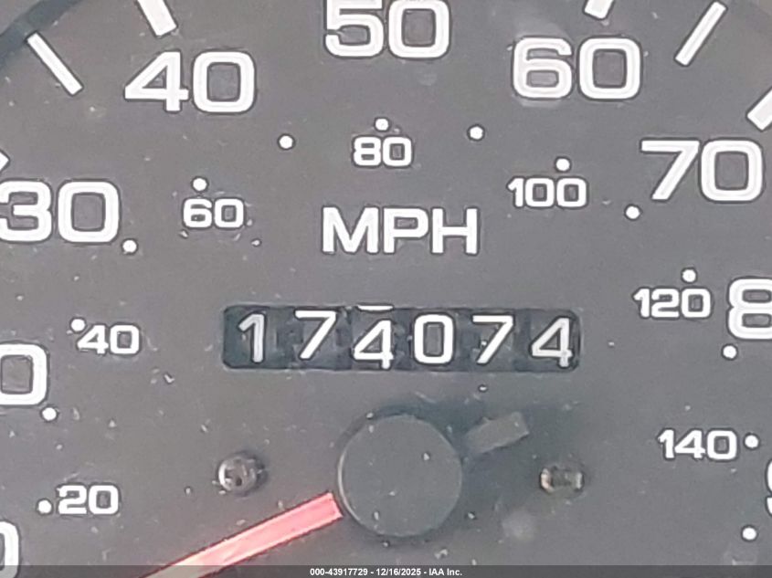 1997 Nissan 4X2 Truck Xe VIN: 1N6SD11S8VC384860 Lot: 43917729