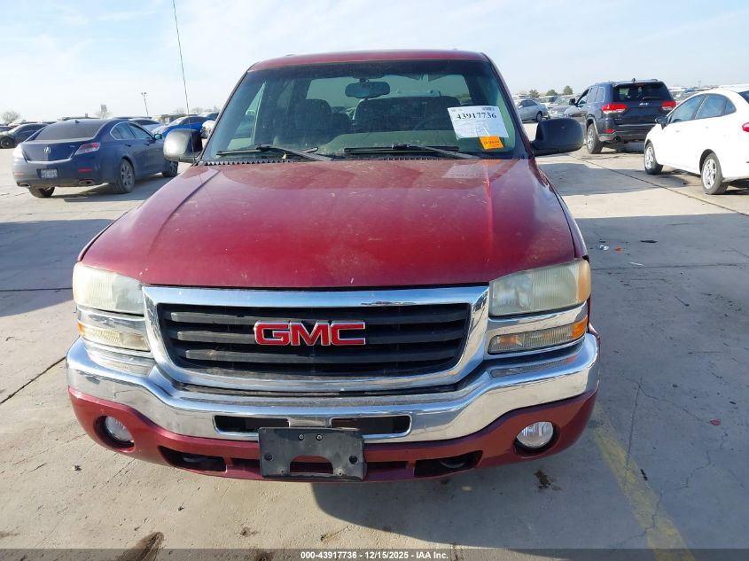 2007 GMC Sierra 1500 Classic Sl VIN: 2GTEC13V571158262 Lot: 43917736