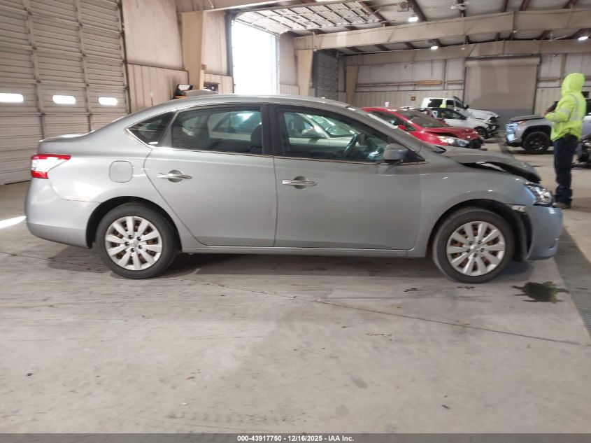 2014 Nissan Sentra Sv VIN: 3N1AB7AP5EY256752 Lot: 43917750