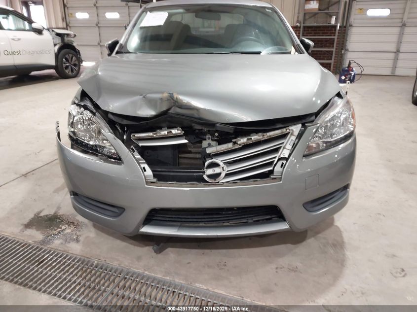 2014 Nissan Sentra Sv VIN: 3N1AB7AP5EY256752 Lot: 43917750