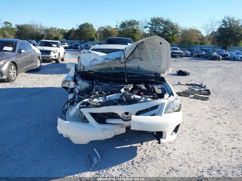 2012 Toyota Corolla Le VIN: 5YFBU4EE3CP033108 Lot: 43917759