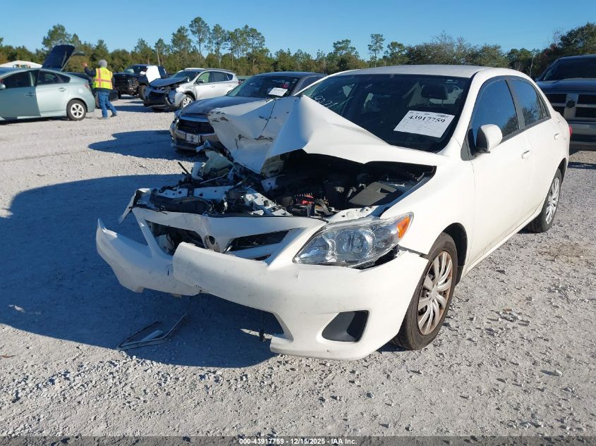 2012 Toyota Corolla Le VIN: 5YFBU4EE3CP033108 Lot: 43917759