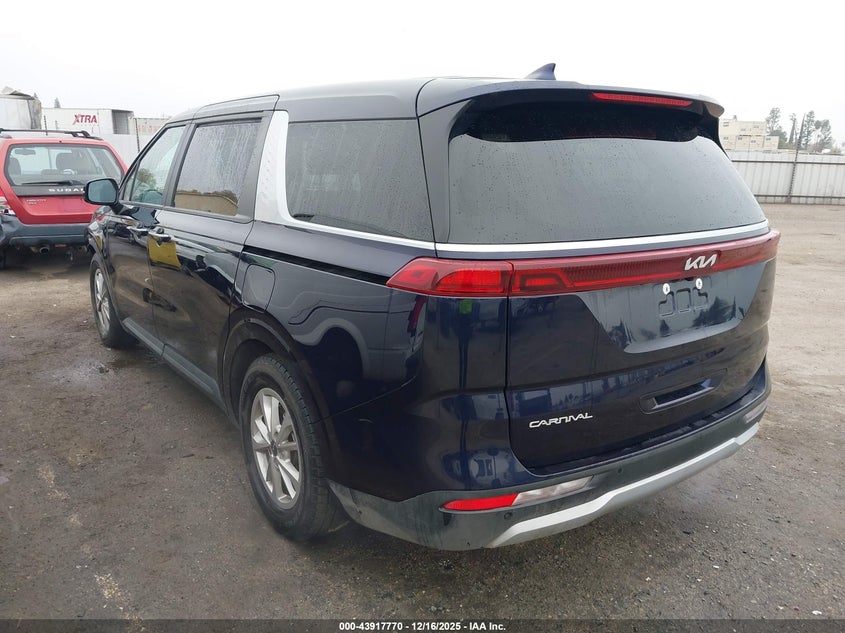 2024 Kia Carnival Mpv Lx Seat Package