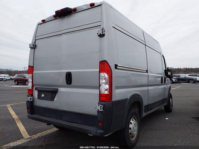 Vin: 3c6trvbg2le103286, lot: 44413390, ram promaster 1500 high roof 136 wb 20204