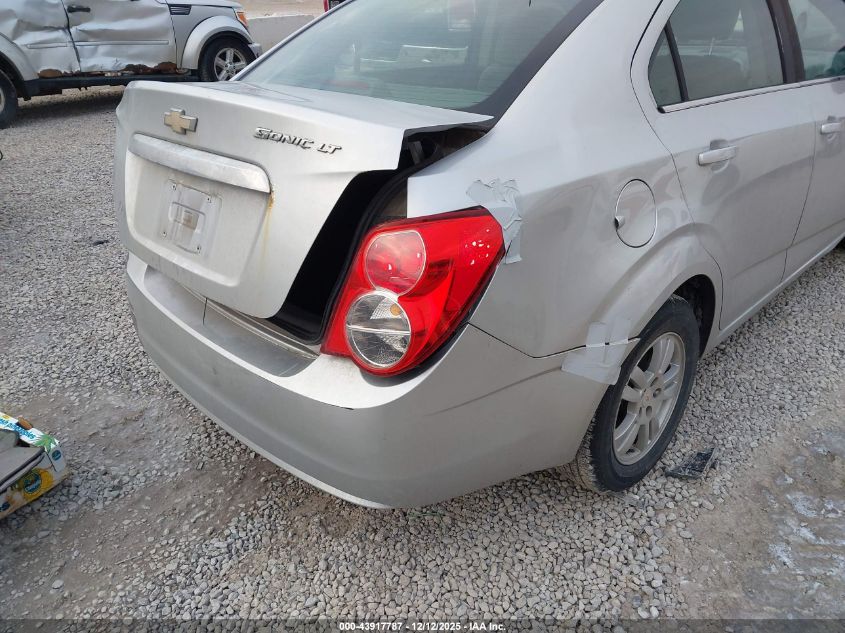 2012 Chevrolet Sonic 2Lt VIN: 1G1JC5SH6C4105742 Lot: 43917787