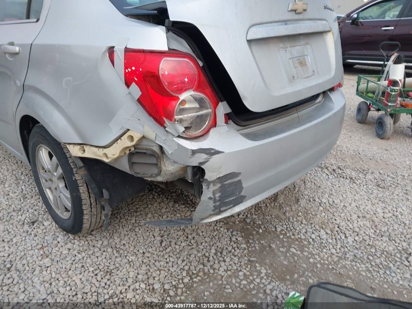 2012 Chevrolet Sonic 2Lt VIN: 1G1JC5SH6C4105742 Lot: 43917787