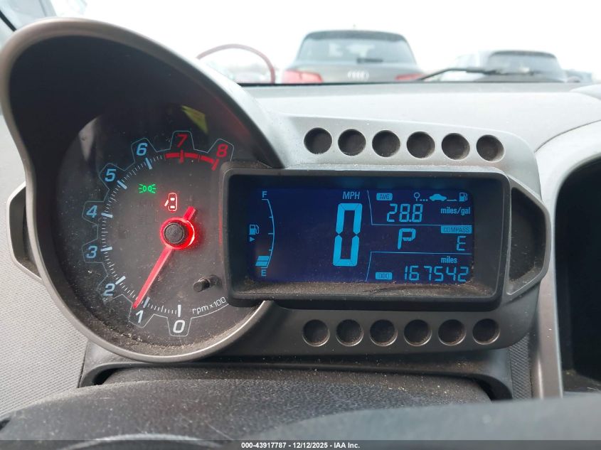 2012 Chevrolet Sonic 2Lt VIN: 1G1JC5SH6C4105742 Lot: 43917787