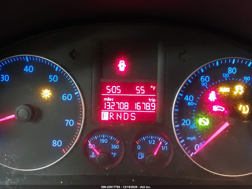 2009 Volkswagen Jetta Se/Sel VIN: 3VWRZ71K79M036877 Lot: 43917788