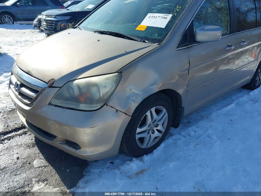 2006 Honda Odyssey Ex-L VIN: 5FNRL38666B414791 Lot: 43917790