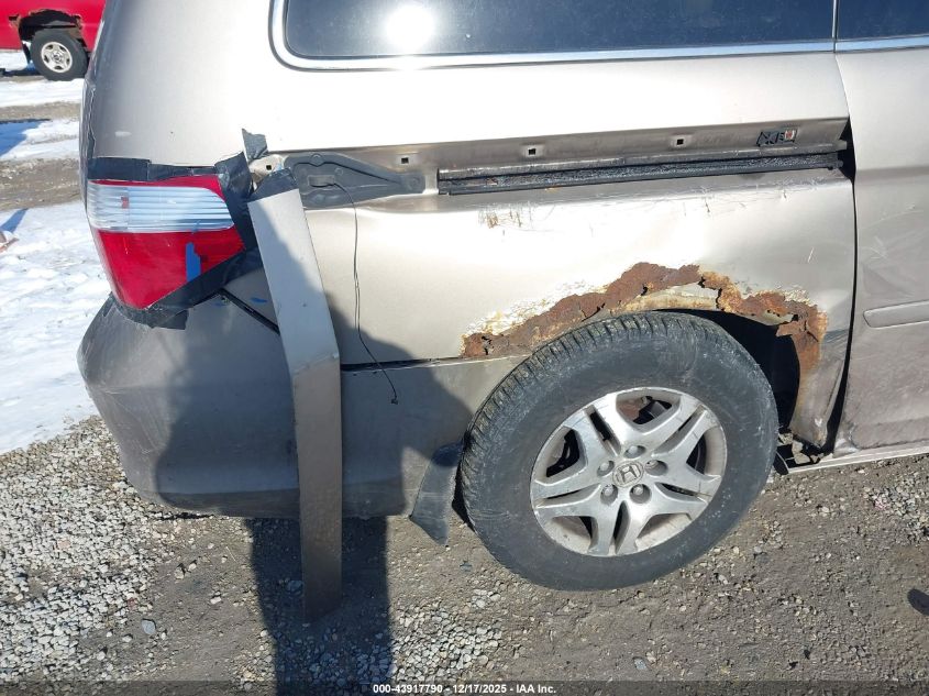 2006 Honda Odyssey Ex-L VIN: 5FNRL38666B414791 Lot: 43917790