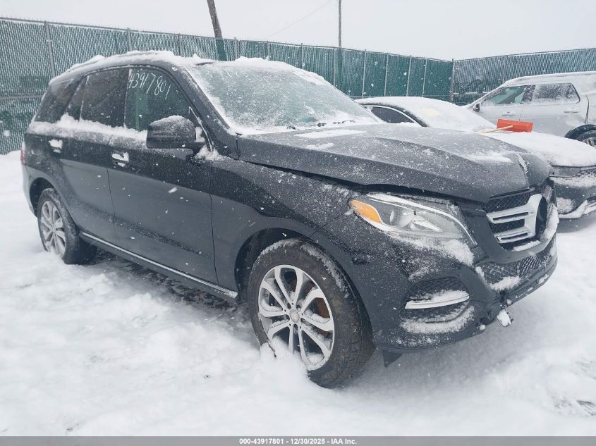 2016 Mercedes-Benz GLE-Class
