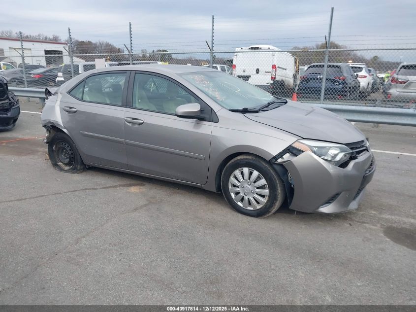 TOYOTA COROLLA LE ECO