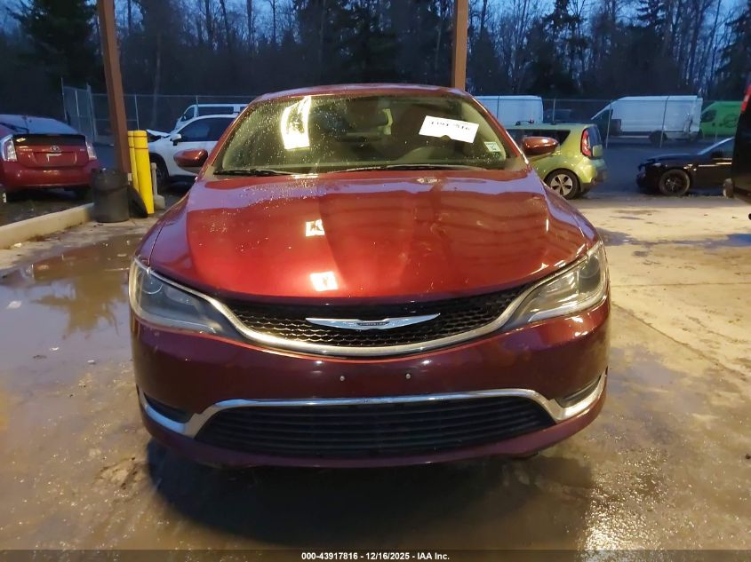 2016 Chrysler 200 Limited VIN: 1C3CCCAB3GN143273 Lot: 43917816